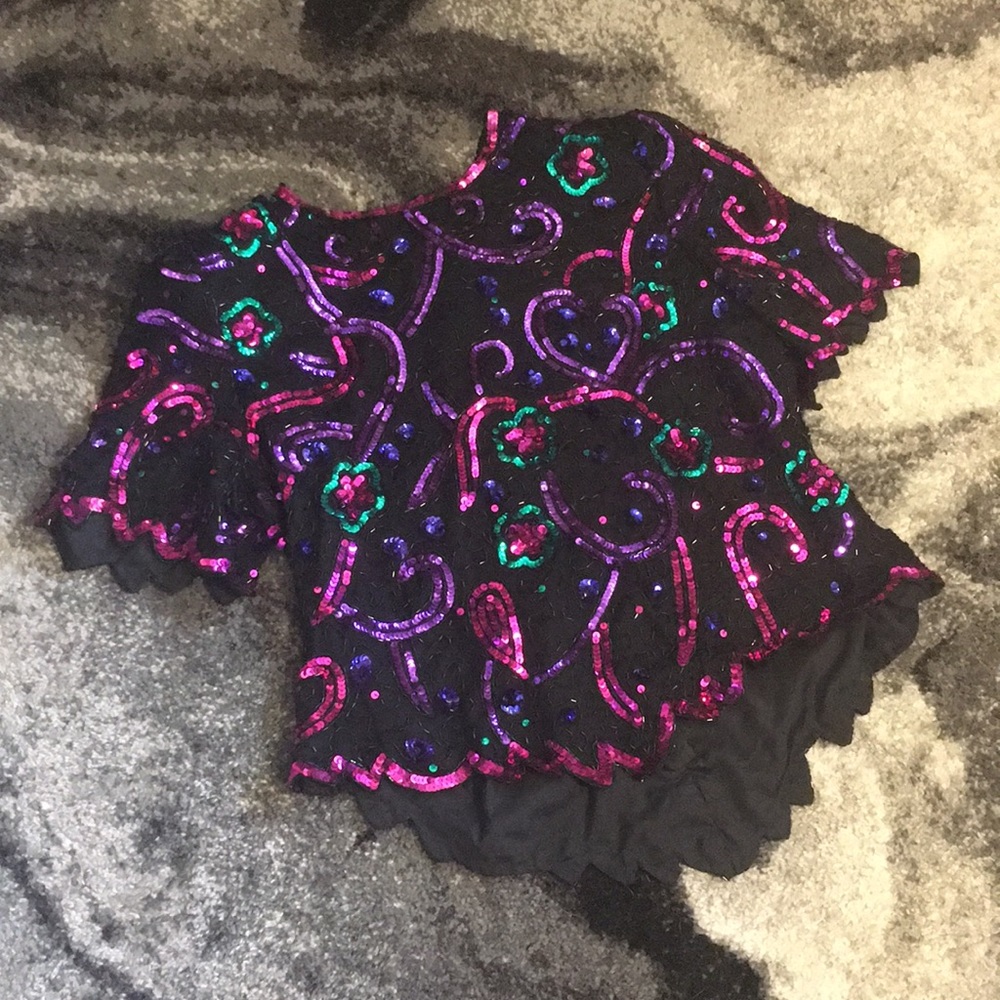 VTG Fabulous Sequin Shirt ✨